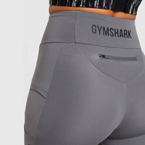 Gymshark Pants - Gym-shark “Kalyan” Gray High-Waisted Leggings S